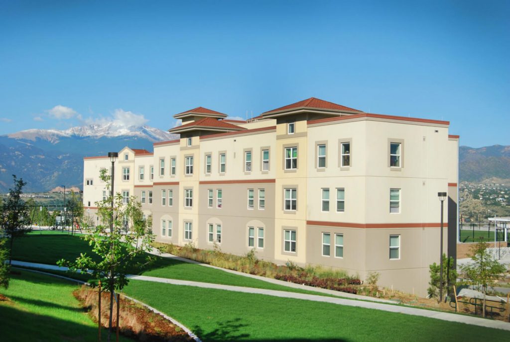 UCCS Campus Housing General Ceiling Partitions